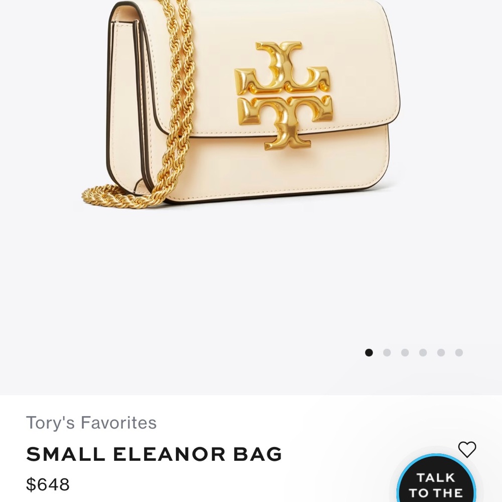Tory burch Eleanor small convertible shoulder bag Cream - Picture 8 of 15